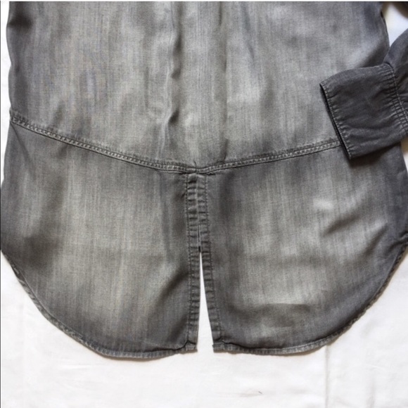 Anthropologie Cloth & Stone Split Back Shirt - Picture 8 of 8